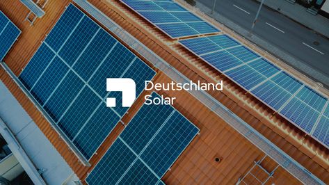 Deutschland Solar & Electric Branding Identity Design on Behance Electric Branding, Solar Logo, Brand Guidelines Design, Branding Identity Design, Solar Electric, Branding Logo Design, Branding Identity, Brand Guidelines, Graphic Design Branding