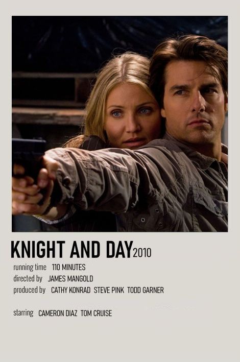 Minimalistic Polaroid Poster, Knight And Day, Peter Sarsgaard, Polaroid Movie Poster, Best Teen Movies, American Movies, Tom Cruise Movies, Action Movie Poster, Movies To Watch Teenagers