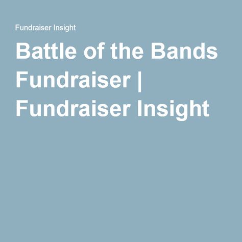 Battle of the Bands Fundraiser | Fundraiser Insight Chamber Ideas, Dance Fundraisers, Battle Of The Bands, Fundraising Activities, Tropical Food, Trivia Questions And Answers, Relay For Life, Fruity Drinks, Trivia Questions