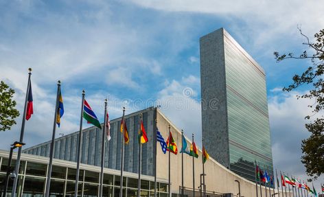 United Nations Building in New York. NEW YORK, USA - Sep 27, 2015: 70th session , #Aff, #YORK, #USA, #Sep, #York, #United #ad United Nations Building, Nyc Neighborhoods, Latino Art, Vintage New York, Stock Photography Free, Logo Design Trends, Yellowstone National, United Nations, Yellowstone National Park