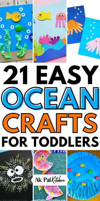 Ocean crafts for toddlers are perfect for little hands! Explore our fun ocean crafts, including easy ocean crafts for kids, beach crafts for toddlers, and sea creature crafts. Dive into preschool ocean craft projects and ocean-themed activities for preschool to enhance learning and creativity. From fish crafts, crab crafts, and turtle crafts to a variety of other summer crafts for kids. Find DIY ocean crafts and ocean animal crafts that are ideal for engaging young minds. Under The Water Crafts For Toddlers, Simple Ocean Crafts Preschool, Ocean Animals Arts And Crafts, Fork Puffer Fish Craft, Sealife Activities Preschool, Handprint Ocean Crafts, Preschool Crafts Ocean, Ocean Life Art For Toddlers, Beach And Ocean Crafts For Toddlers