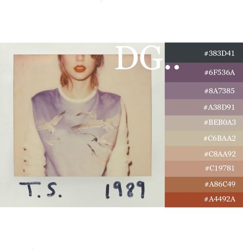 1989 Taylor Swift Colour Palette, 1989 Taylor Swift Aesthetic Colors, 1989 Colour Palette, 1989 Font Taylor Swift, 1989 Taylor Swift Aesthetic Nails, Taylor Swift 1989 Inspired Nails, Annotating Lyrics, 1989 Taylor Swift Color Palette, 1989 Palette