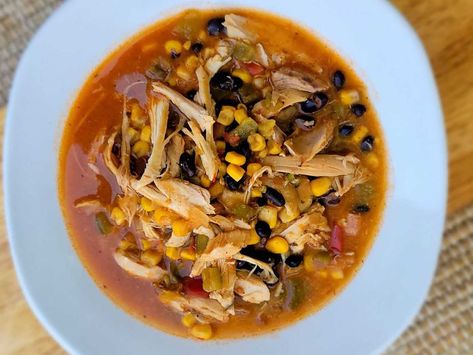 Chicken Corn And Black Bean Soup, Soup With Black Beans, Popper Soup, Quick Soups, Bean Soup Vegan, Spicy Black Bean Soup, Corn Black Bean, Black Bean Soup Recipe, 5 Ingredient Dinners