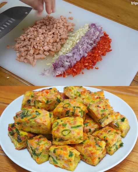 Savory Egg and Sausage Omelette - Greenku Recipes Sausage Omelette, Egg And Sausage, Omelette Recipe Easy, Meat Casserole, Omelets Recipe, Omelette Recipe, Zucchini Fritters, Fritter Recipes, Steamed Vegetables