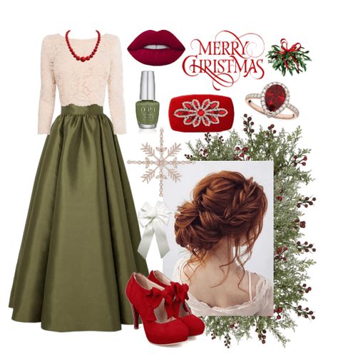 Elegant Christmas Dress Women, Christmas Recital Outfit, Outfits For High Tea In Winter, Christmas Outfit Accessories, Christmas Wedding Outfit, Church Outfit Christmas Eve, Winter Christmas Dress, Christmas Church Dress, Christmas Women Outfits Casual