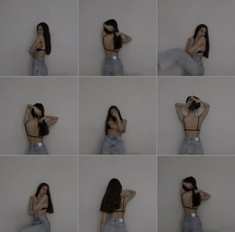 Pose Mode, Studio Photography Poses, Pose Fotografi, 사진 촬영 포즈, Model Pose, Self Portrait Poses, Selfie Poses Instagram, Photography Posing Guide, Model Poses Photography