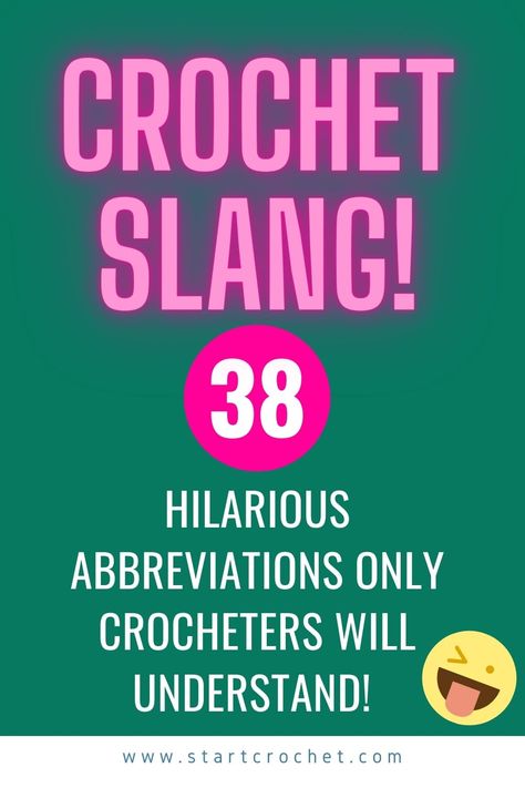 Ever wondered what all those slang acronyms & abbreviations are that crocheters write on FB Groups? Well here's a whole list of crochet slang terms that you can refer to as a cheat sheet when you find a crocheter writing things like HOTH or CIP or FROG or YAP and you're clueless to what they're actually saying! #crochetslang #crochetslangterms #crochet #crochetlove #crochetterms #crochetabbreviations #crochetacronyms #beginnercrochet #freecrochet #crochetgirlgang #craftastherapy # #haken #hakeln Crochet Group Names, Crochet Facts, Project Binder, Crochet Learning, Start Crochet, Crochet Classes, Popular Crochet, Writing Things, Crochet Terms