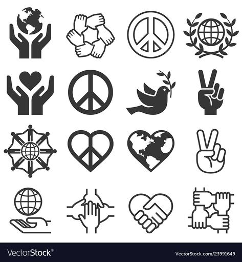 Luxe Logo, Library Icon, Art Classroom Management, Peace Logo, Peace Symbols, Network Icon, Waves Icon, Logo Creator, Love Symbol