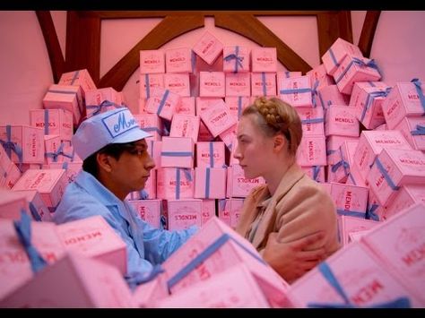 Wes Anderson Color Palette, Tony Revolori, Wes Anderson Aesthetic, Color In Film, Wes Anderson Style, The Grand Budapest Hotel, Wes Anderson Movies, Wes Anderson Films, Adrien Brody