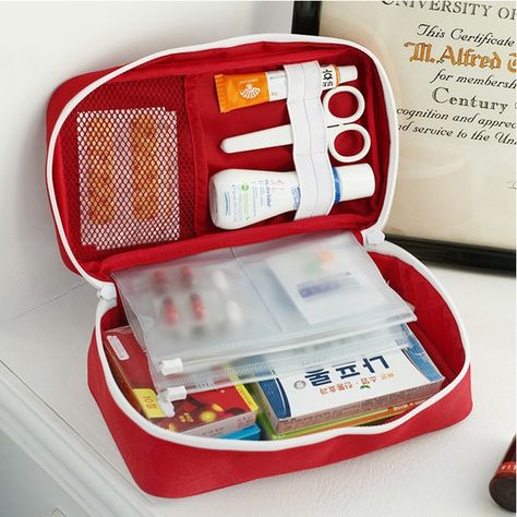 Example of use Travel Survival Kit, First Aid Kit Storage, Survival First Aid Kit, Medication Storage, Survival Bag, Emergency Bag, Survival Supplies, Medicine Storage, Medical Bag