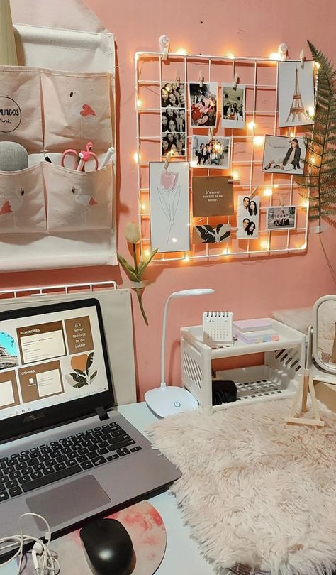 Table Setup Aesthetic, Aesthetic Study Area, Aesthetic Table Setup, Investor Deck, Anniversary Wishes Quotes, Makeup Area, Desktop Setup, Pc Table, Studio Inspiration