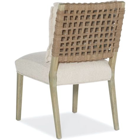 Wakefield Side Chair - Set of 2 - Shades of Light Woven Dining Chairs, Hooker Furniture, Furniture Finishes, Fabric Seat, Casual Dining, Side Chairs Dining, Side Chair, Dining Room Chairs, Furniture Chair