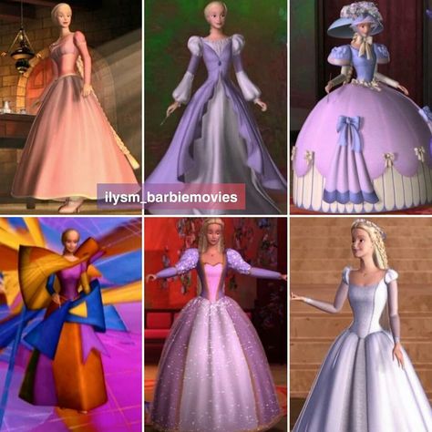 Barbie Rapunzel Inspired Outfits, Barbie Rapunzel Dress, Repunzel Dress, Barbie Profile, Prom Barbie, Barbie Movie Outfits, Rapunzel Outfit, Barbie Rapunzel, Rapunzel Dress