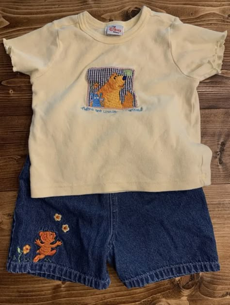 Early 2000s Baby Clothes, Vintage Boy Clothes, Thrifted Baby Clothes, 90s Baby Clothes, Aesthetic Baby Clothes, Baby Clothes Aesthetic, Office Jumpsuit, Cute Tomboy, Indie Baby