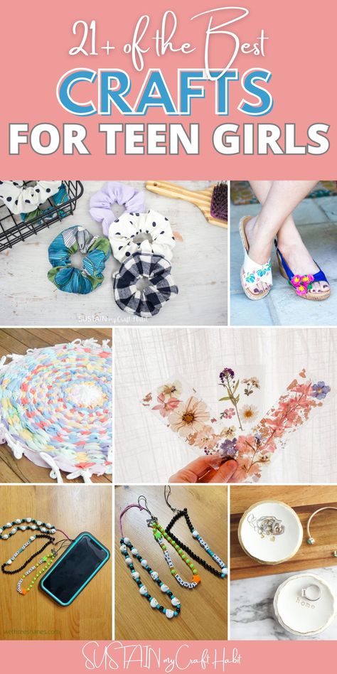 We've meticulously compiled a list of 21 amazing fun crafts that are specifically tailored for teenage girls. #sustainmycrafthabit Homemade Gifts For Teenage Girls Diy, Craft For Teenagers, Teenage Crafts, Fun Crafts For Teenagers, Girl Birthday Party Crafts, Teen Girl Birthday Party, Fall Crafts For Adults