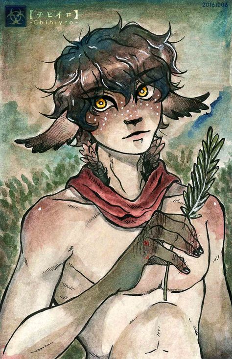 Faun Aesthetic Male, Faun Male Art, Faun Reference Pose, Deer Hybrid Human Male, Fawn Character Design, Saytr Character Design Male, Deer Human Hybrid, Satyr Character Design, Satyr Paladin