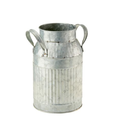 12 Pack: 8" Galvanized Decorative Milk Jug by Ashland® | Michaels Dollar Tree Kitchen Organization, Metal Milk Jug, Dollar Tree Kitchen, Jug Decor, Milk Pail, Winter Onederland Birthday, Serveware Entertaining, Metal Containers, Milk Cans