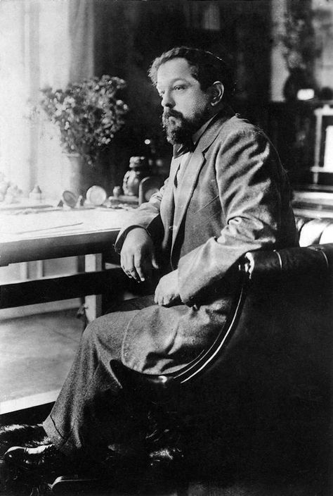 22 August 1862 – 25 March 1918 (Achille) Claude Debussy was a French composer. He is sometimes seen as the first Impressionist composer, although he vigorously rejected the term. He was among the most influential composers of the late 19th and early 20th centuries.  Born to a family of modest means and little cultural involvement, Debussy showed enough musical talent to be admitted at the age of ten to France's leading music college, the Conservatoire de Paris. Claude Debussy, Classical Music Composers, Classical Musicians, Amadeus Mozart, Music Images, Music Composers, Philosophers, Classical Music, Music Art