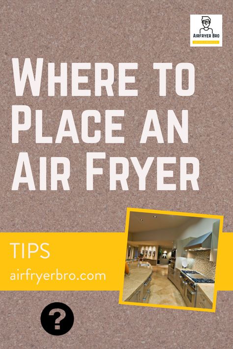 Whats the best place to put your air fryer in your kitchen so it doesn't get broken or damaged? Find out in this article from the Air Fryer Bro. I have seen way too many melted air fryers, wall sockets and even cracked counter tops! This is why I wrote this article!! Cabinet For Air Fryer, Air Fryer Station In Kitchen, Air Fryer Kitchen Counter, Where To Put Air Fryer In Kitchen, Air Fryer Placement In Kitchen, Where To Store Air Fryer In Kitchen, Hide Air Fryer In Kitchen, Air Fryer On Countertop, Air Fryer On Countertop Decor