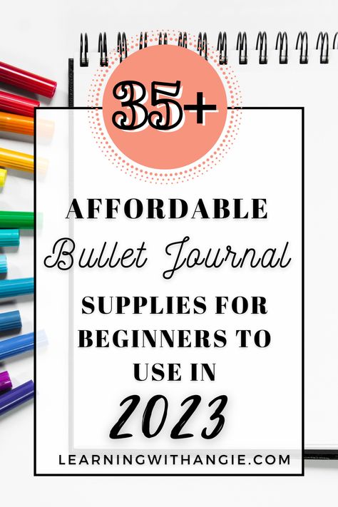 Tools For Bujo, Best Bullet Journal Supplies, Bullet Journal Supplies List, Journaling Supplies List, Bullet Journal Must Haves, Bullet Journal Beginner, Bullet Journal Pens, Bullet Journal Materials, Bullet Journal Ideas For Beginners