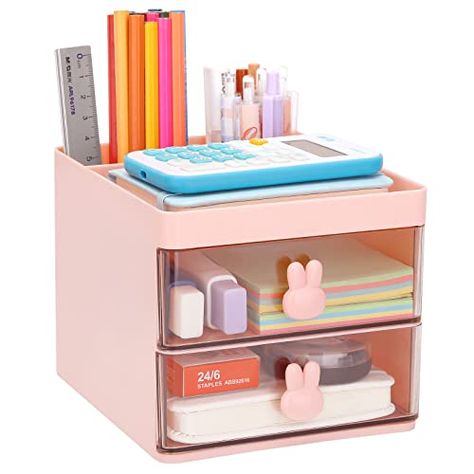 Throne | Kelsee Ruvolo | My Wishlist Desk Paper Organizer, Small Desk Organization, Messy Desk, Pink Office, Desk Organization Office, Plastic Drawers, Home Pink, Small Bathroom Storage, Desk Accessories Office