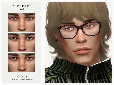 Sims 4 Cc Freckles Male, Sims 4 Cc Face Details Male, Makeup Cc, Skin Details, Sims 4 Cc Skin, Sims 4 Downloads, Male Makeup, Boy Face, Sims4 Cc