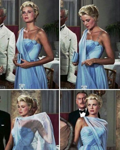 Grace Kelly Dresses, Grace Kelly Style, To Catch A Thief, Classic Hollywood Glamour, Princess Grace Kelly, Old Hollywood Stars, Princess Grace, Dresses To Wear, Vintage Gowns