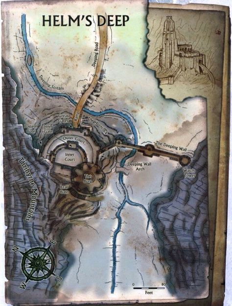 Helms deep map Helms Deep, J.r.r. Tolkien, Into The West, Tolkien Art, Between Two Worlds, Lotr Art, Rpg Map, D D Maps, Fellowship Of The Ring