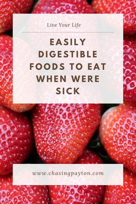 When we get sick and under the weather most of us don't have much of an appetite.  However, eating and keeping up our strength is also one of the best things we can do to beat the cold and get feeling good again.  We've assembled a list of some of the most digestible foods for just these times. Good Things To Eat When Sick, Snacks For When Your Sick, Things To Eat When Sick, Best Sick Food, What To Eat When Sick, Sick Foods, Fever Food, When Your Sick, Eat When Sick