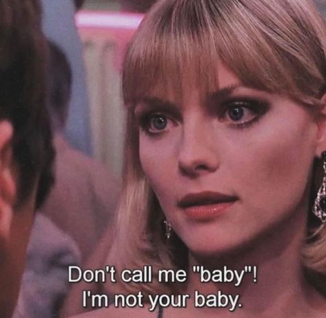 Feminist Movie Quotes, Girl Power Aesthetic, Aries Aura, Toni Montana, Women In Movies, Feminist Movies, Scarface Quotes, Elvira Hancock, Quotes Girlfriend