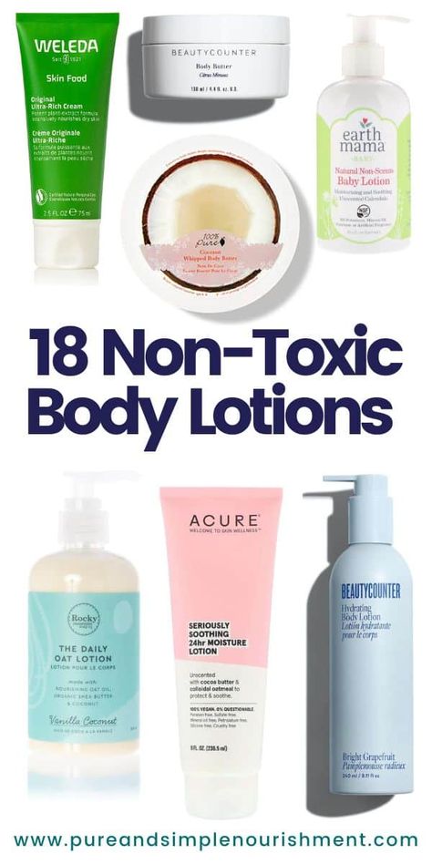 Non Toxic Lotion, Non Toxic Body Lotion, Body Groove, Natural Mama, Organic Body Lotion, Lotion Brands, Healthy Makeup, Natural Body Lotion, Healthier Alternatives