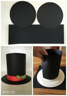 Diy Snowman Costume Kids, Diy Christmas Hats For Kids, Diy Christmas Costumes For Kids, Christmas Hats Ideas Diy, Snowman Costume Kids, Diy Snowman Costume, Christmas Hats Diy, Christmas Hat Diy, Christmas Hats Ideas