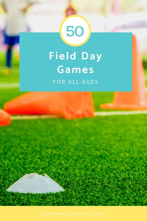 50+ Epic Field Day Games List for All Ages. Using the ultimate guide to field day games, you should be able to plan the best field day games ever for your group—no matter the age or size of your group! #fieldday #gamesforkids #fielddaygames #outdoorgames #guide #kidsactivities #activitiesforkids Outdoor Group Games For All Ages, Diy Field Day Games, Outdoor Field Day Games, Feild Day, Water Balloon Toss, Family Fun Night Ideas Kids, Sports Day Games, Vbs Games, Field Day Activities