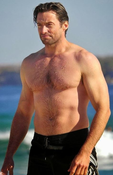 Hugh Jackman Shirtless, Hugh Jackman Images, Wolverine Hugh Jackman, Actor John, Celebrity Babies, Hugh Jackman, Underworld, A Man, The Beach