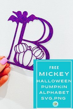 Free Mickey Halloween SVG Alphabet For Cricut and Silhouette Halloween Crafts, Scrapbooking and cake toppers #Halloweencrafts #halloweensvg #cricutcraftprojects #halloweendecor #halloweendecorations #cricutcraftideas #halloweendiy Disney Paper Crafts, Themed Halloween Decorations, Crafts With Cricut, Disney Svgs, Spooky Letters, Shirt Svgs, Circuit Maker, Disney Cricut, Halloween Svgs