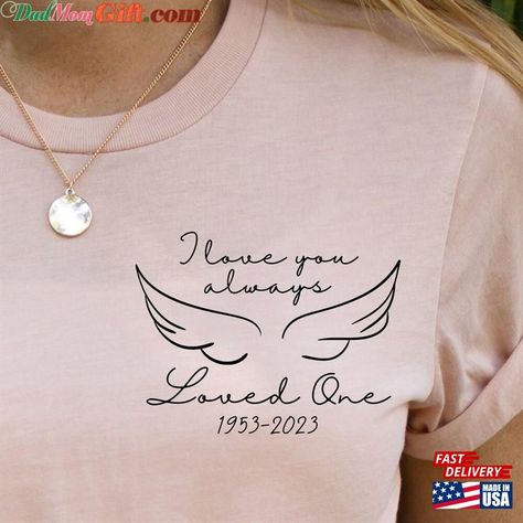 In Loving Memory Sweatshirt, Philadelphia Eagles T Shirt, Mom In Heaven, Cricket Ideas, Memory Shirts, Comfort Gifts, Classic Sweatshirt, Remembrance Gifts, Vinyl Ideas