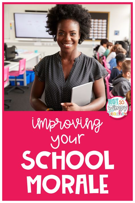 Is your school a positive place to work? If not, what are YOU doing to improve the positivity and morale at your school? Check out this list of simple ideas to make working at your school more fun! Teacher Morale, Staff Morale, World History Lessons, School Break, Self Contained Classroom, Teaching Third Grade, School Administration, Classroom Jobs, Education Humor