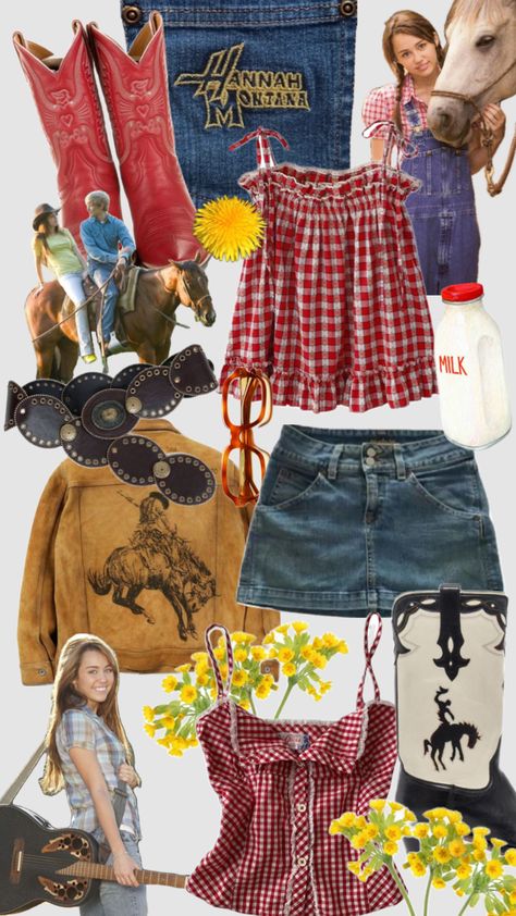 Miley Stewart summer 🌾🇺🇸🐄 Miley Cyrus Halloween Costume, Miley Cyrus Costume, Miley Stewart Summer, Wild West Outfits, Hannah Miley, Halloween Duos, Miley Stewart, College Halloween, Halloween Inspo