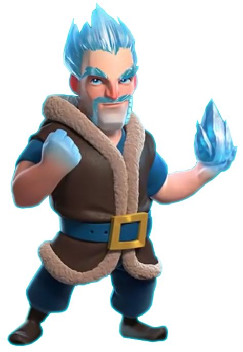 Clash of Clans, Clash Royale MAGO DE HIELO Render by endoduplicari on @DeviantArt Clash Of Clans Cheat, Clash Royale Personajes, Clash Royale Wallpaper, Boom Beach, Clash Of Clans Hack, Clash Of Clans Free, Clash Of Clans Gems, Royal Party, Free Gems