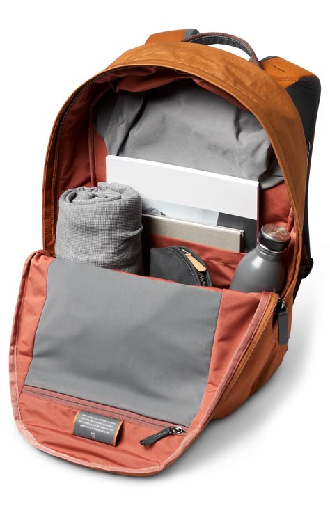 An astonishing level of functional storage and organization is under the hood of this sleek backpack that makes onerous commutes a joy you look forward to. Engineered for an exceptionally comfortable fit, it carries everything from devices, clothing, snacks and personal items, as well as your laptop in its own protective sleeve. Nylon/leather/plastic Imported Elementary Books, Modern Backpack, Chest Belt, Dope Style, School Prep, Back To School Essentials, Print Ideas, Backpack School, School Essentials