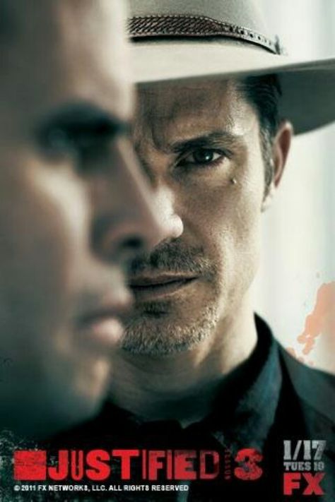 Justified. Best romance ever. Boyd and Raylan are perfection. Justified Tv Show, Raylan Givens, Walton Goggins, Timothy Olyphant, Great Tv Shows, Best Tv Shows, Tv Programmes, Best Shows Ever, Best Tv