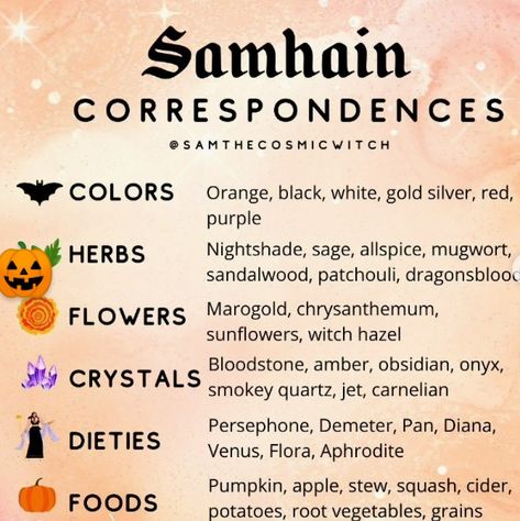 Samhain Symbols, Blessed Samhain, Witchy Stuff, Root Vegetables, Samhain, Smokey Quartz, Orange Color, Herbs