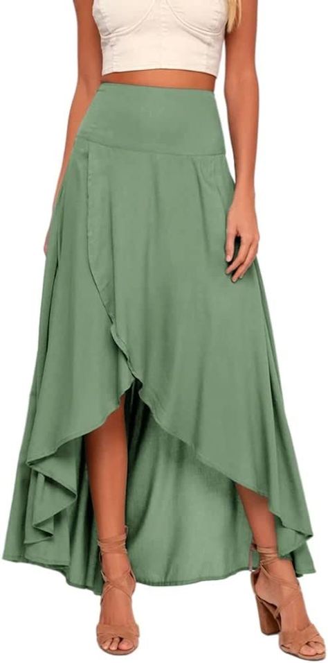 Women's Maxi Skirts for 21% OFF!! Comment below if you scored & share with a friend!! 👉#ad As an Amazon Associate, I earn from qualifying purchases. Product prices and availability are accurate as of the date/time posted and are subject to change. Limited time only #amazon #amazondeals #amazonprime #amazonsellers #dealoftheday #couponing High Low Maxi Skirt, Long Skirt Summer, High Waisted Maxi Skirt, Pleated Long Skirt, Wrap Maxi Skirt, Draped Skirt, High Low Skirt, Floor Length Skirt, Long Skirts For Women