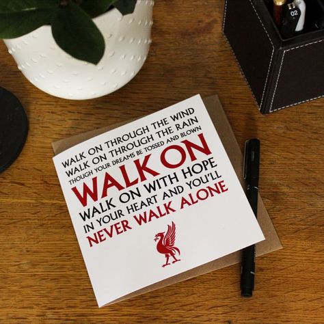 Liverpool Birthday Party Decorations, Liverpool Gifts For Him, Klopp Jurgen, Liverpool Christmas, Bobby Firmino, Liverpool Gifts, Liver Bird, Liverpool Team, Farewell Cards