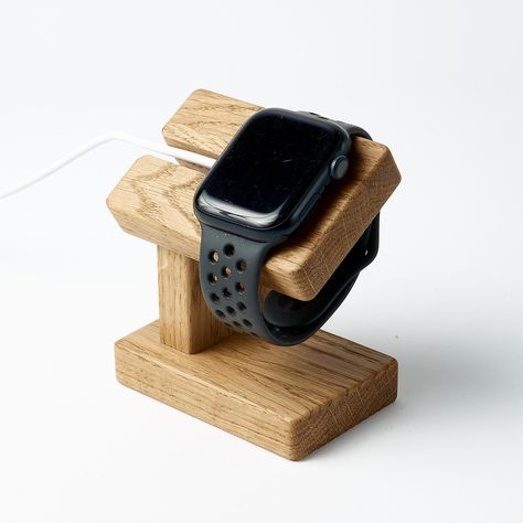 This Apple Watch wood dock stand for a desk is made from wood oak and covered with oil. Dimensions of the Apple Watch docking stand are 8cm x 5.2cm x 9.2cm ( 3 1/7" x 2" x 3 2/3"). This iWatch wood docking station can be an original Christmas gift for a husband or any man. more Apple Watch dock station: https://www.etsy.com/shop/nikmikWood?ref=hdr_shop_menu§ion_id=24151877 Shipping Once payment is received, items will be shipped within 1-2 business days via registered airmail with tracking info Wooden Apple Watch Stand, Wood Docking Station Diy, Diy Docking Station, Wood Charging Station, Vans Authentic Red, Watch Wood, Wood Docking Station, Apple Watch Stand, Apple Watch Charger