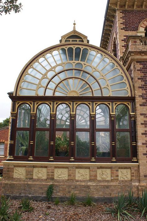 Victorian Conservatory, Victorian Greenhouses, Café Design, Glass Structure, Victorian Architecture, Practical Magic, Beautiful Architecture, Glass House, Beautiful Buildings