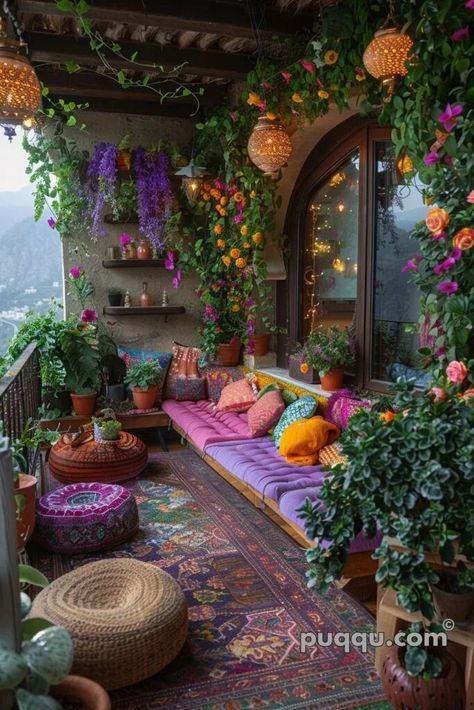 Tuscan Patio, Boho Patio, Budget Patio, Rustic Outdoor, Small Space Gardening, Outdoor Patio Decor, Decoration Inspiration, Balcony Decor, Patio Ideas