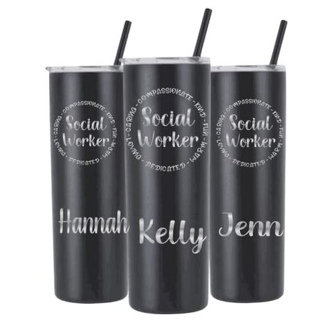 GGDesign Social Worker Personalized Gift, Social Worker Tumbler, Social Services Cup, Case Worker Gift, Social Worker Water Flask Social Worker Cricut Ideas, Case Management Social Work Tumbler, Social Worker Badge Reel, Social Worker Tshirt, Social Worker Tumbler, Office Admin, Staff Appreciation Gifts, Counselor Gifts, Social Worker Gifts