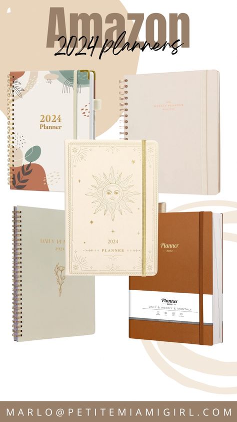 Amazon 2024 planners #LTKfindsunder100#LTKGiftGuide#LTKfindsunder50 Amazon Planner, Planner Amazon, Best Daily Planner, 2024 Planner, Instagram Blogger, Best Planners, Fashion Tutorial, Women Helping Women, Found On Amazon