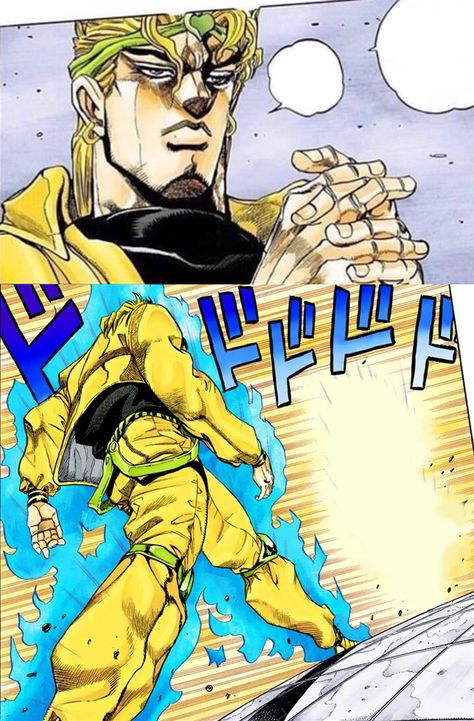 JoJo Approach / Dio Walking Template | Oh? You're Approaching Me? / JoJo Approach / Dio Walk | Know Your Meme Caped Baldy, One Punch Man Anime, Jojo Anime, Jojo Memes, 웃긴 사진, Anime Memes Funny, Anime Meme, Jojo Bizzare Adventure, Know Your Meme